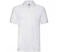 Fruit Of The Loom 63218 Premium Polo White - Size: M Colour: White, Si M