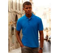 Fruit Of The Loom 63402 65/35 Pique Polo Royal - Size: 3XL Colour: Roy 3XL