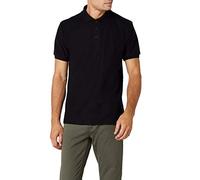 Fruit of the Loom 65/35 Plain Pique Polo Shirts 5 Colours Size S to 4XL (4XL, Black)