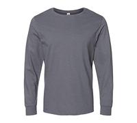Fruit of the Loom Adult Iconic Long Sleeve T-Shirt XL Charcoal Grey, Charcoal Grey, XL
