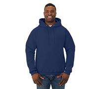Fruit Of The Loom Adult Super Cotton Hooded Pullover Sweatshirt, XL, J Navy