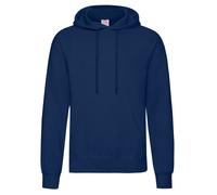 Adults Unisex Classic Hooded Sweatshirt - Navy / 4XL