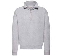 Fruit of the Loom Adults Unisex Classic Zip Neck Sweatshirt / N/A N/A PC3882