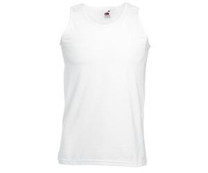 Fruit of the Loom Athletic Vest in White Size S 35-37 (SS18)