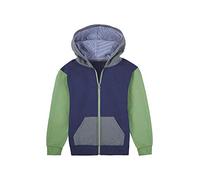 Fruit of the Loom Boys' Fleece Sweatshirts, Hoodies, Sweatpants & Joggers Shirt, Ghost Navy/Game Time Green/Charcoal Heather/Times Square Navy Stripe, Medium
