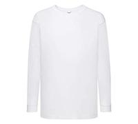 Fruit Of The Loom Boy's Kids Valueweight Long Sleeve Tee