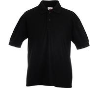 Fruit of the Loom Boys' Polo Shirt black Black 3-4 Years