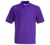 Fruit of the Loom Boys' Polo Shirt purple Viola - Viola 12 Years