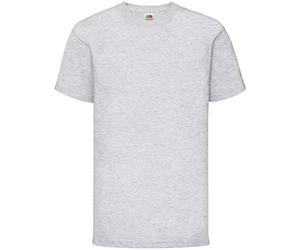 Fruit of the Loom Boys' Shirt grey Grau 12-13 Years