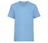 Fruit of the Loom Boys' Short Sleeve T-Shirt 61-033-0 Sky Blue 5-6 Years