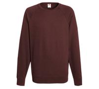 Fruit of the Loom Brand Raglan Men's Sweatshirt 80/20 / Home Shop Italia - Brown - Xl