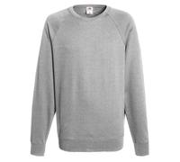 Fruit of the Loom Brand Raglan Men's Sweatshirt 80/20 / Home Shop Italia - Grey - Xl