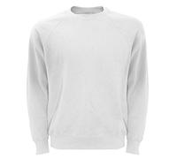 Fruit of the Loom Brand Raglan Men's Sweatshirt 80/20 / Home Shop Italia - White - S