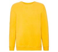 Fruit of the Loom children’s sweatshirt, various colours - Yellow - 6 Years