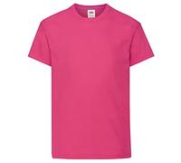 Fruit of the Loom Childrens/Kids Original Short Sleeve T-Shirt (9-11 Years) (Fuchsia)