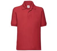 Fruit Of The Loom Childrens/Kids Unisex 65/35 Pique Polo / N/A N/A BC4359