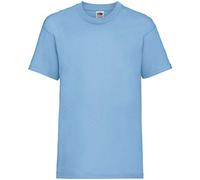 Fruit of the Loom Boys' Polo Shirt multicolour Sky Blue 7-8 Years