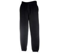 Fruit Of The Loom Childrens/Kids Unisex Jog Pants / Jogging Bottoms (14-15) (Black)
