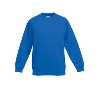 Fruit of The Loom Childrens Raglan Sleeve Sweatshirt Royal 14-15