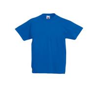 Fruit of the Loom Childrens T Shirt in Royal Size 12-13 (SS6B)
