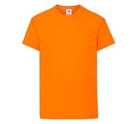 Fruit of the Loom Childrens T-Shirt - Orange 9/11