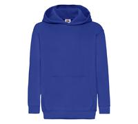 Fruit of the Loom Childrens Unisex Hooded Sweatshirt / Hoodie (Royal) - Blue - Size 5-6Y