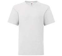 Fruit of The Loom Childrens Valueweight T-Shirt - White - Size 12-13
