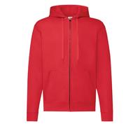 Fruit of the Loom Classic 80/20 hooded sweatshirt jacket 62-062-0 - Double