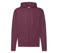 Fruit of the Loom Classic 80/20 hooded sweatshirt jacket 62-062-0 - Double