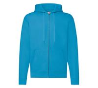 Fruit of the Loom Classic 80/20 hooded sweatshirt jacket 62-062-0 - Double
