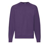 Fruit of the Loom Classic 80/20 raglan sweatshirt 62-216-0 - Mens, 80% Cotton
