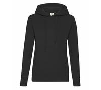 Fruit of the Loom Classic Lady Fit Hooded Sweatshirt Plain Pullover Sweat Jumper