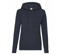 Fruit of the Loom Classic Lady Fit Hooded Sweatshirt Plain Pullover Sweat Jumper