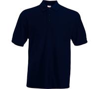 Fruit of The Loom Classic Polo Shirt Marine XL