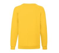 Fruit of the Loom Classic Raglan Sweatshirt in Blue | Size: 12-13 Years Fruit Of The Loom Blue 12-13 Years