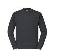 Fruit of the Loom Classic Set-in Sweat, 1x Graphit & 1x Hlkauf Block, XL