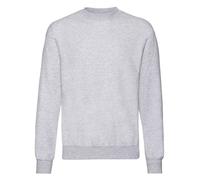 Fruit of the Loom Classic Set-In Sweatshirt SS200 (3XL, Heather Grey)