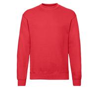 Fruit of the Loom Classic Set-In Sweatshirt SS200 (XXL, Red)