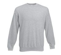 Fruit of the Loom - Classic sweatshirt 'Set-in sweat', heather grey, M