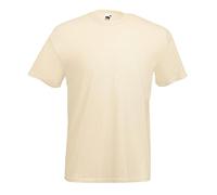 Fruit of the Loom - Classic T-Shirt Value Weight XXL,Natural