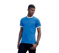 Fruit of the Loom Contrast Ringtone T-Shirt, T-Shirt, T-Shirt - Gold - L