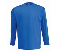 Fruit of the Loom Cotton Long Sleeve Value Tee T-Shirt S-5XL