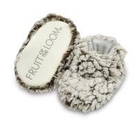 Fruit of the Loom Cozy Thermal Wrap Booties with Non-Skids for Baby Gi