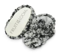 Fruit of the Loom Cozy Thermal Wrap Booties with Non-Skids for Baby Gi