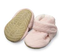 Fruit of the Loom Cozy Thermal Wrap Booties with Non-Skids for Baby Gi