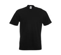 Fruit of the Loom Easy Care Men's Top Black Large
