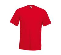 Fruit of the Loom Easy Care Men's Top Red XX-Large