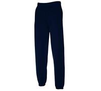 Fruit of the Loom Elasticated Jog Pants, Navy, L