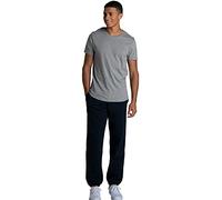 Fruit of the Loom Eversoft Fleece Elastic Bottom Sweatpants with Pockets, Relaxed Fit, Moisture Wicking, Breathable, Navy Nights, Medium