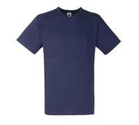 Fruit of the Loom Gents’ Valueweight V-Neck T-shirt, Men, 61-066-0, deep navy, M